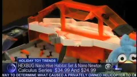 KTVT CBS 11 HEXBUG nano Hive Clip