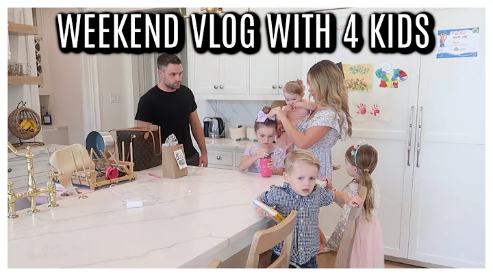 DAY IN THE LIFE WITH 4 KIDS | WEEKEND VLOG | Tara ...