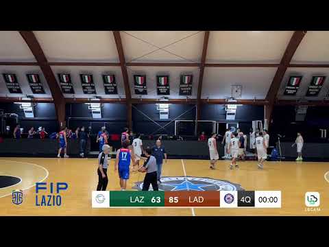 Video Diretta FIP Lazio - Divisione Reg. 1: Pol. Lazio 1932 vs Basket Ladispoli.