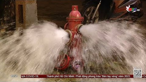 Tập trung súc rửa đường ống, sớm cấp nước sạch cho người dân Tp Vinh