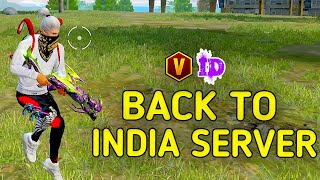 ALPHA IS BACK 🔥!!! || SOLO VS SQUAD || FIRST GAMEPLAY IN INDIA SERVER WITH V BADGE ID || ALPHA FF