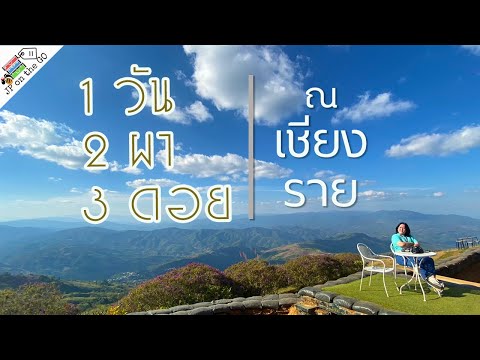 เที่ยวเชียงราย 1 วัน 2 ผา 3 ดอย ไปสบายๆทั้งครอบครัว | Chiang Rai Trip 1| JP on the Go Ep53