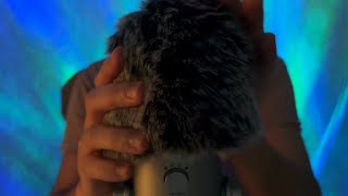 ASMR Fast Mic Scratching Massage, FLUFFY Mic Cover, Brain Massage, Rubbing, Sleep No Talking 1H😴💤