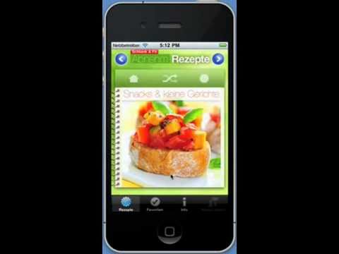 iPhone App "Abnehm-Rezepte"