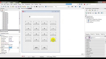 شرح برنامج الالة الحاسبة بالدلفي