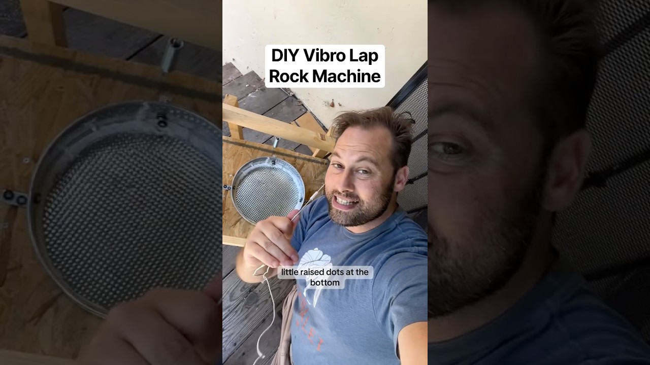 DIY lapidary machine #lapidary #rocks #howto #diy #rockhound #crystals #agate #geode #rocks #gems