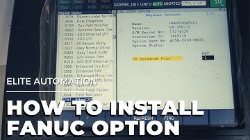 How To Install Fanuc Option | Elite Automation