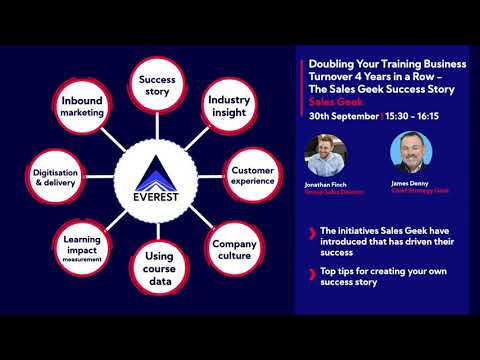 Everest Virtual Training Industry Conference 2021 [Schedule]
