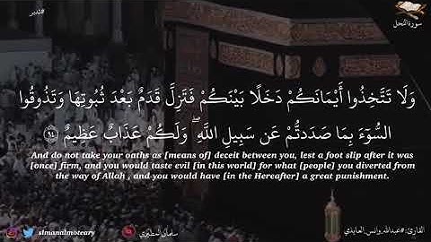 القارئ؛ عبدالله وانس العايذي