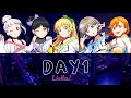 Liella! - Day1 (Color Coded, Kanji, Romaji, Eng)