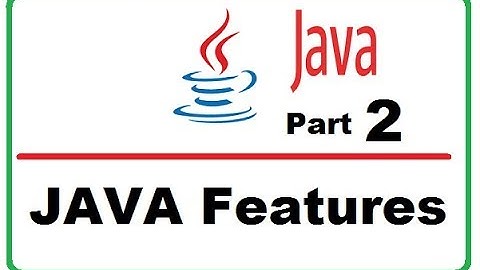 JAVA part 2 | JAVA Features in Hindi | MCS-024