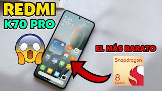 REDMI K70 PRO ANÁLISIS Y ESPECIFICACIONES🔥 EL MEJOR DE LA GAMA MEDIA😱