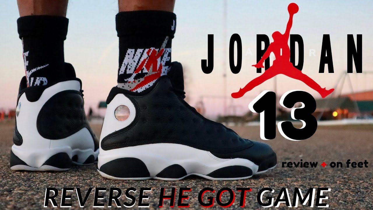 he got game 13s on feet