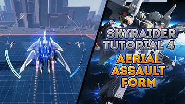 Skyraider Tutorial 4 "Aerial Assault Form" ✈️ (Mecha Break Challenge Guides)