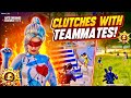 Teammates Shocked 🤯 After This Clutch | Intence 1v4 Clutches | BGMI - PUBG Mobile