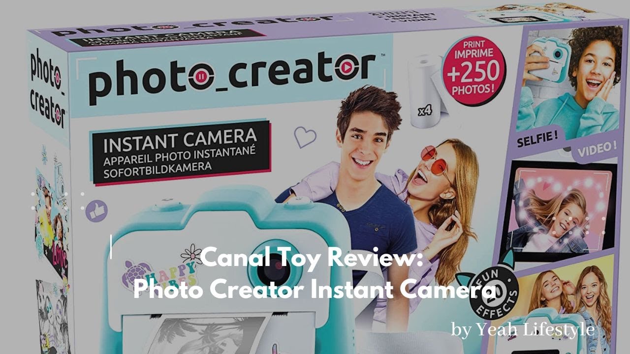 Canal Toy Review Photo Creator Instant Camera by Yeah Lifestyle 