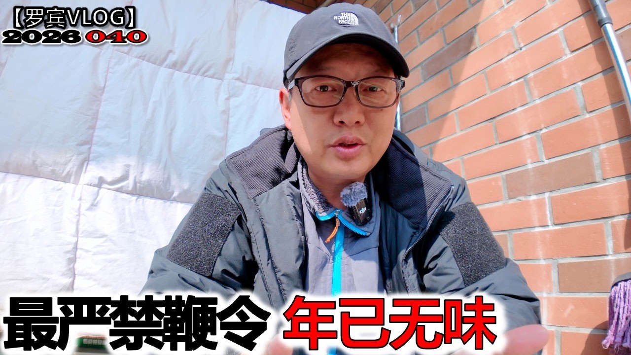 从惠州的阳光到武汉的寒风，感受最严的禁鞭令，安静的可怕！【罗宾VLOG】