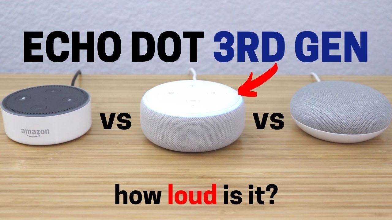 echo dot 3 vs home mini