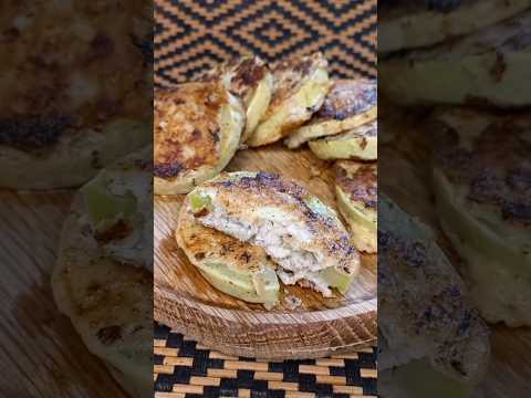 Кабачки с фаршем на сковороде