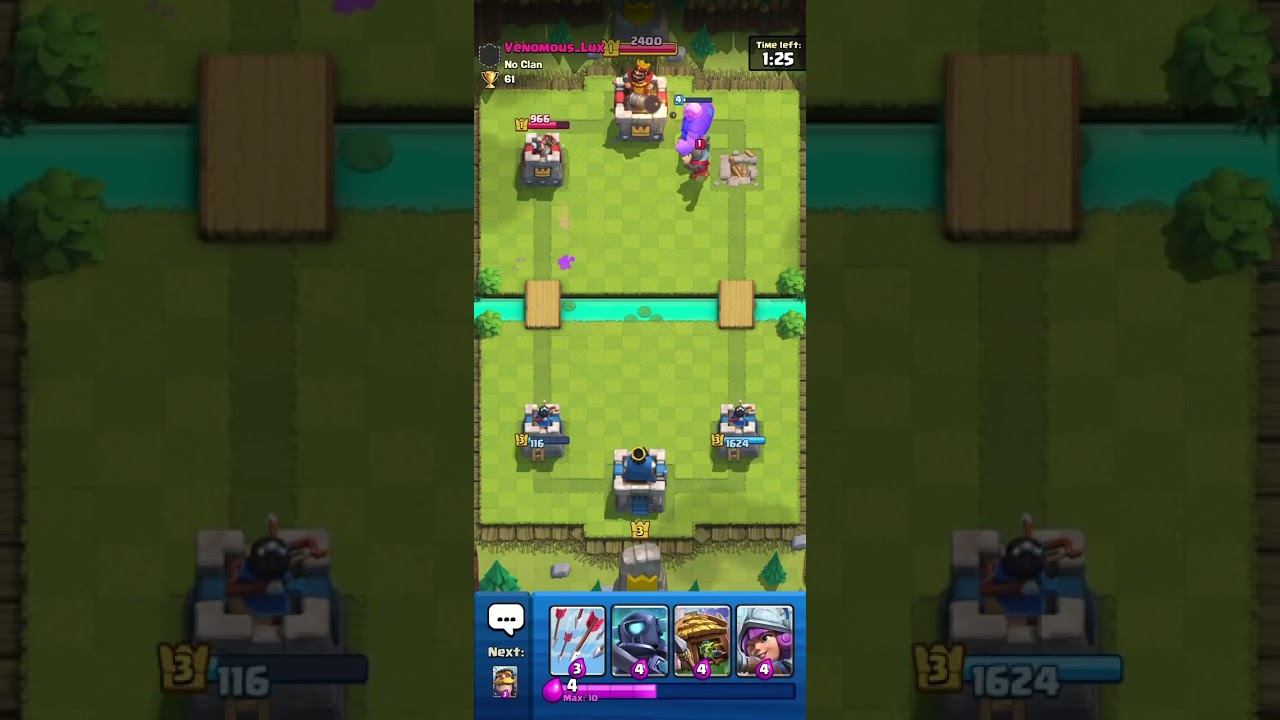 Clash Royal game every day for 100 days: Day 1