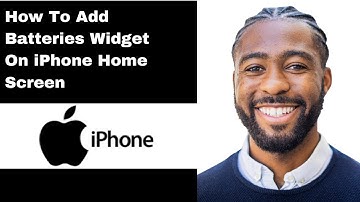How To Add Batteries Widget On iPhone Home Screen