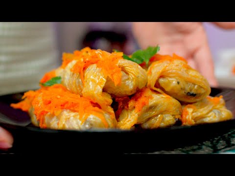 Обалденно вкусные ПОСТНЫЕ ГОЛУБЦЫ с грибами из пекинской капусты! Рецепт просто пальчики оближешь!