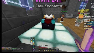 ENCHANTING MYSTICS!hypixel pit #1