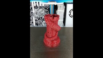 The Wyrm - Rook, 130mm tall 3D Printed Dragon Chess! piece from Louise Driggers (loubie3d)