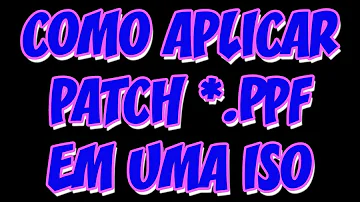 Como colocar um patch em um jogo de PS2?