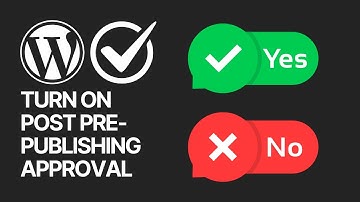 How To Turn On Post Pre-Publishing Approval in WordPress? 👍👎