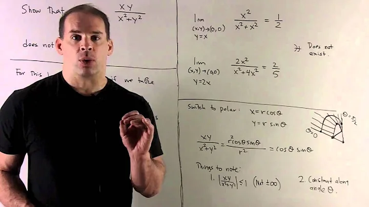 Showing a Limit Does Not Exist