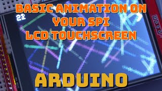 Basic animation in your SPI LCD touchscreen