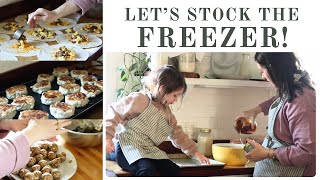 Freezer Meal Prep Before Baby | Family Friendly Country Cooking