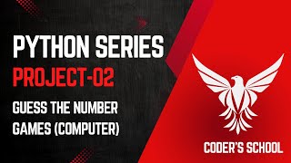 Python ZERO to HERO | Project-02 | Guess the Number Game (COMP) | Must-Watch #learnpython #guess