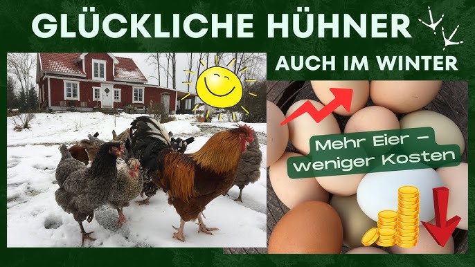 ⛄️ Hühner im Winter ❄️ : Tränkenwärmer low Budget - Geldbeutel und Umwelt  entlastet! 