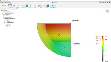 Autodesk Fusion 360 Validation 9 - Thick-Walled Spherical Vessel under Uniform Internal Pressure