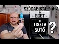 Tisztítja a szódabikarbóna és az ecet a sütőt?