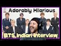 BTS ft. Sakshma Srivastav | Indian Interview REACTION | Metal Musician Reacts