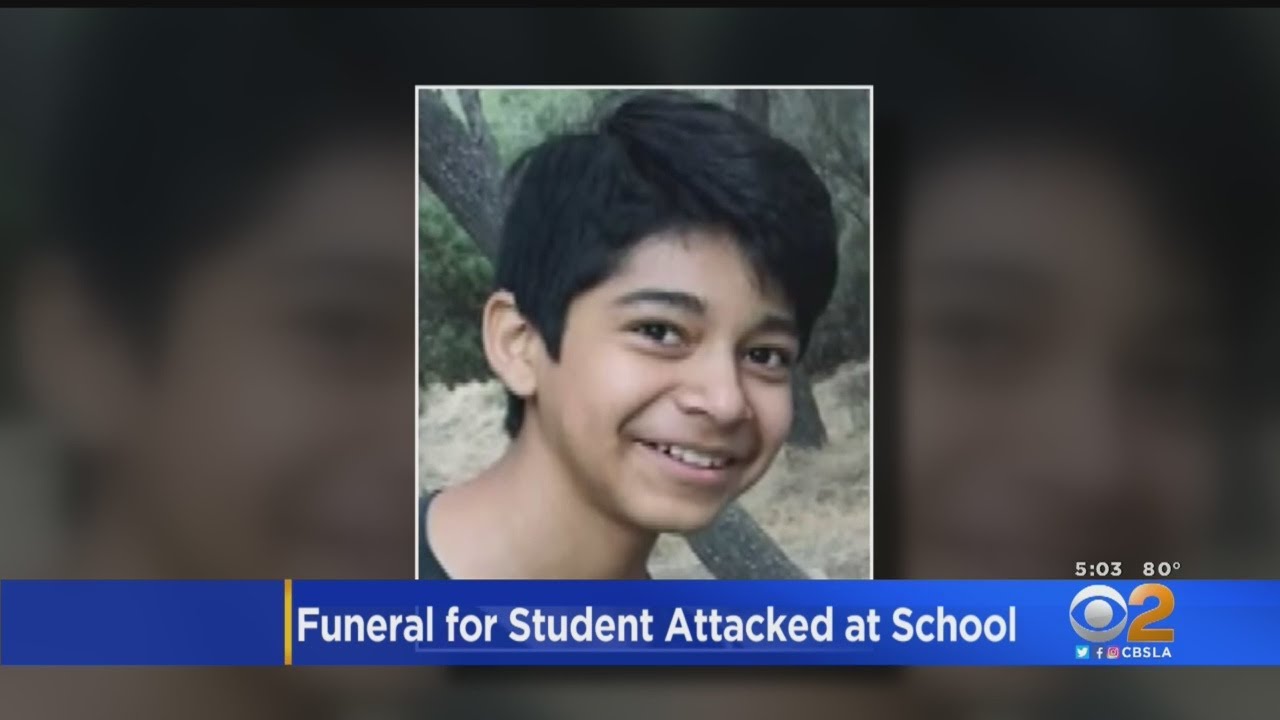 Funeral Services Held For Bullied Moreno Valley Teen Killed During School Fight