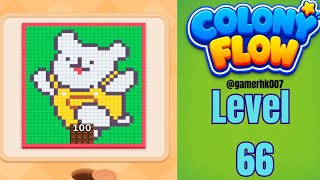 Colony Flow Level 66 Walkthrough Solution 