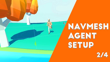 Unity 3d NavMesh tutorial Part 2 - Preparing map and agent