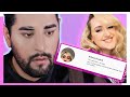 BRITTANY BROSKI!! | Pro MUA Reacts #MAKEUP