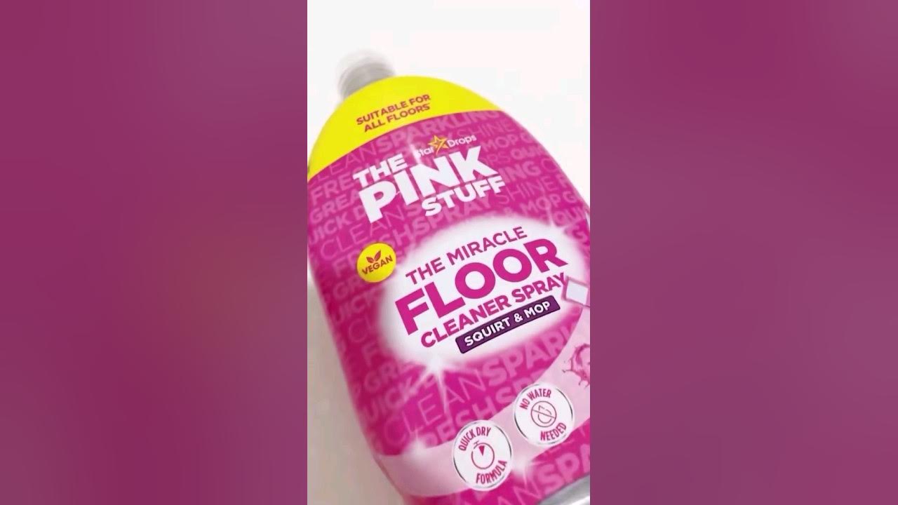 The Pink Stuff The Miracle Floor Cleaner Spray Squirt & Mop