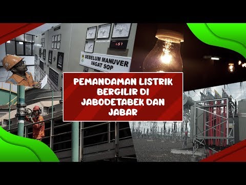 Pemadaman Listrik Bergilir di Jabodetabek dan Jabar