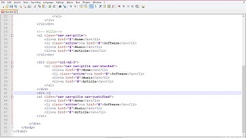 Tabs and Pills, Learn Bootstrap Bootstrap3 and Bootstrap4 From Beginner To Advanced,