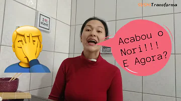 O que pode substituir a folha de alga no sushi?
