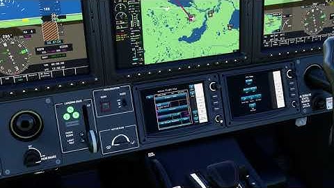 Microsoft Flight Simulator - G3000 (TBM930) Tutorial - Creating a Flight Plan