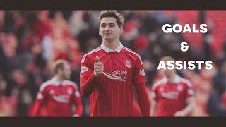 Kenny Mclean - Aberdeen | Goals & Assists 2017