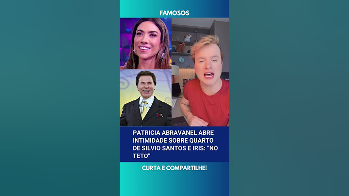 Patricia Abravanel opens up about Silvio Santos and Iris' bedroom: 'On the ceiling' #sbt