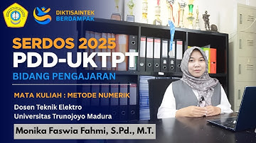 PDD-UKTPT Bidang Pengajaran | Monika Faswia Fahmi - Univeritas Trunojoyo Madura | SERDOS 2025